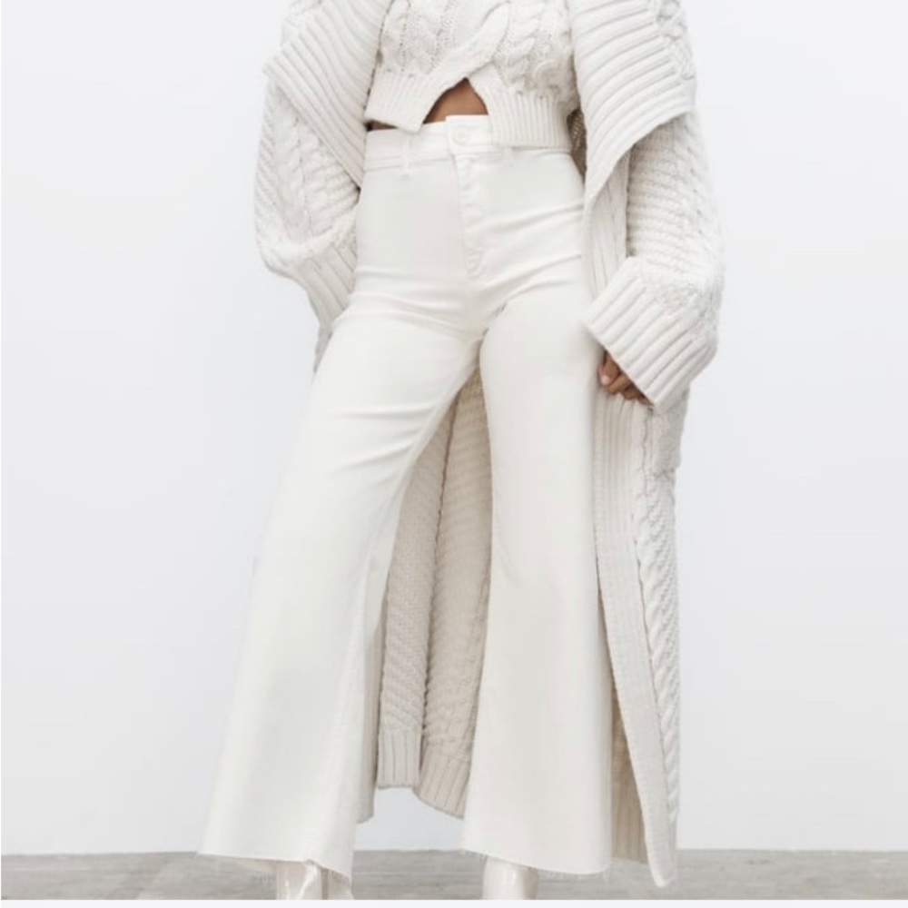 ZW THE ZARA MARINE STRAIGHT JEANS